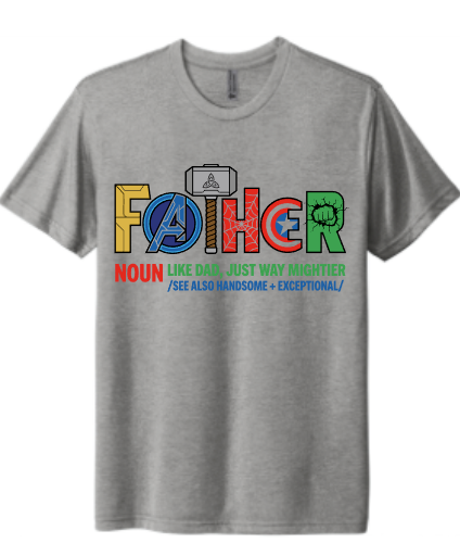 Father Superhero - Graphic Tee
